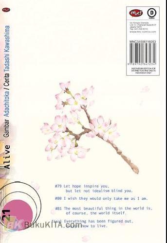 Cover Belakang Buku Alive 21