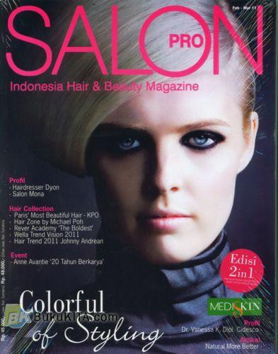 Cover Buku Salon Pro Edisi 2 in 1 Make Up and Make Up Artist