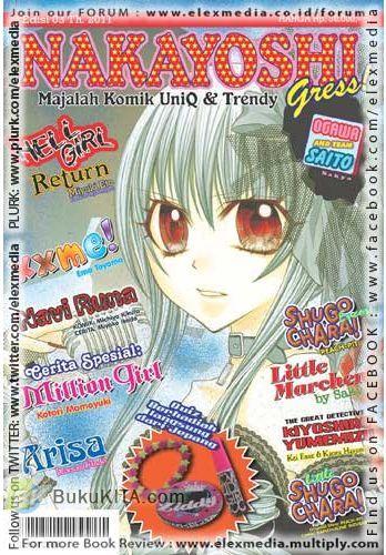 Cover Buku Nakayoshi No. 3 Th.2011