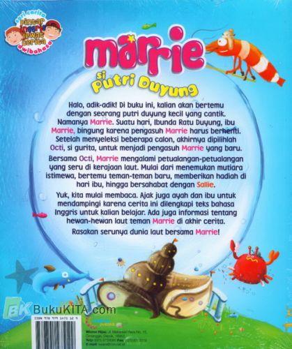 Cover Belakang Buku Marrie si Putri Duyung - Marie Mermaid Princess