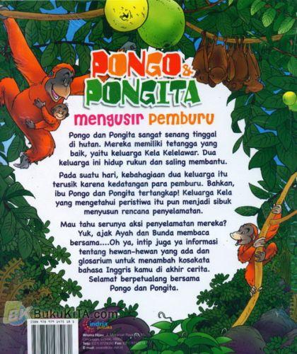 Cover Belakang Buku Pongo & Pongita Mengusir Pemburu