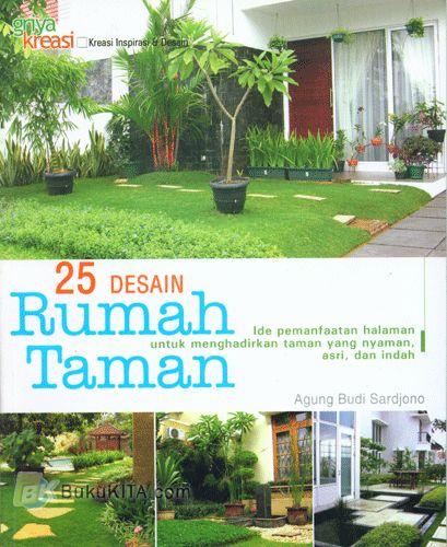 Cover Buku 25 Desain Rumah Taman