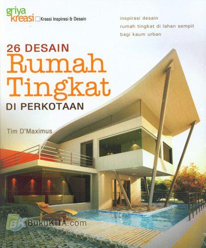 Cover Buku 26 Desain Rumah Tingkat di Perkotaan