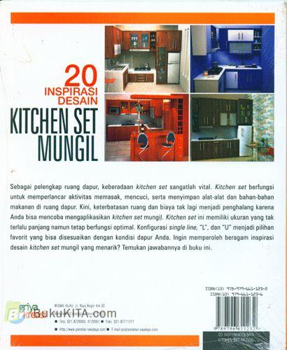 Cover Belakang Buku 20 Inspirasi Desain Kitchen Set Mungil