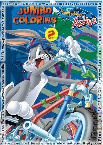 Cover Buku Jumbo Coloring Looney Tunes 2