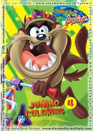 Cover Buku Jumbo Coloring Looney Tunes 4