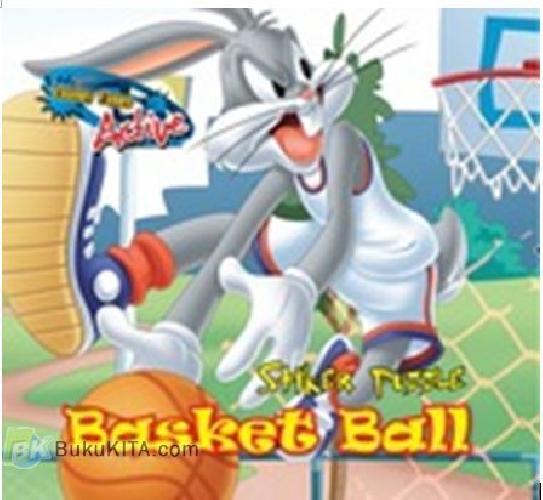 Cover Buku Stiker Puzzle Looney Tunes : Basket Ball