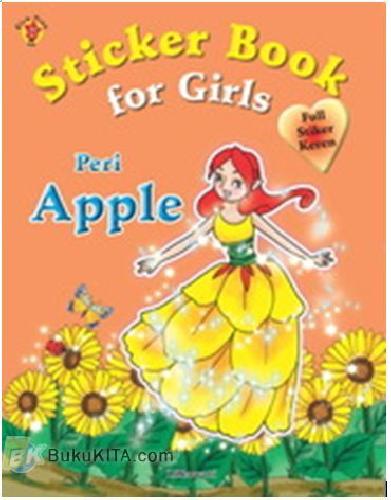 Cover Buku Sticker Book for Girls 2 : Peri Apple