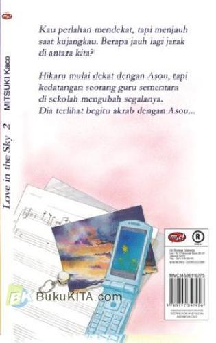 Cover Belakang Buku Love in the Sky 2