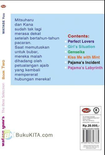 Cover Belakang Buku Watase Yuu's The Best Selection Book Two