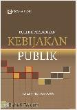 Cover Buku Politik Perumusan Kebijakan Publik