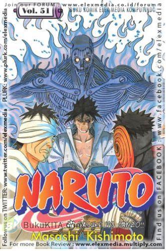 Cover Buku Naruto 51