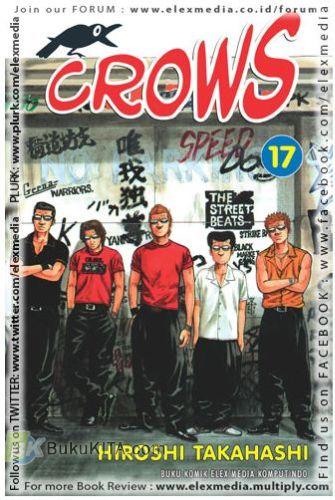 Cover Buku Crows 17