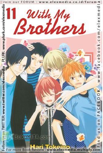 Cover Buku With My Brothers 11