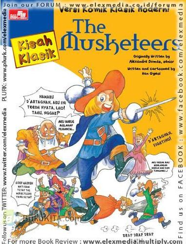 Cover Buku Classic Story : The Musketeers