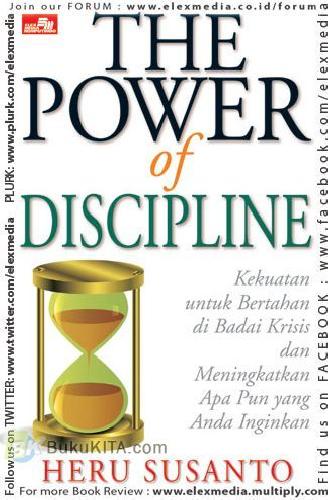Cover Buku The Power of Discipline