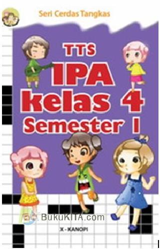 Cover Buku Seri Cerdas Tangkas - TTS IPA Kelas 4 semester 1