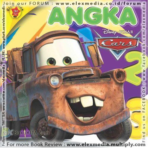 Buku Boardbook Cars Angka Toko Buku Online Bukukita