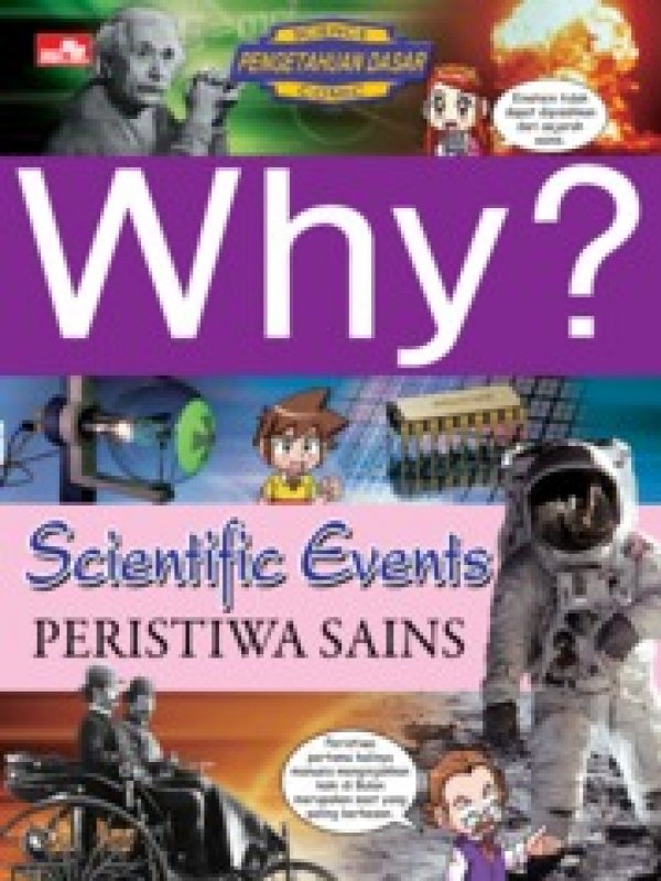 Cover Belakang Buku Why? Scientific Events - Peristiwa Sains
