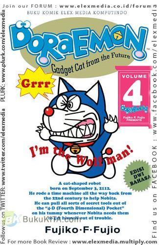 Cover Buku Doraemon Gadget Cat from the Future volume 4