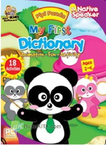 Cover Buku CD Pipi Panda My First Dictionary : Whats Your Job-Native Speaker