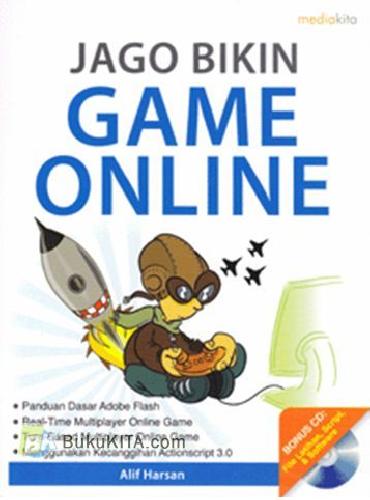 Cover Buku Jago Bikin Game Online