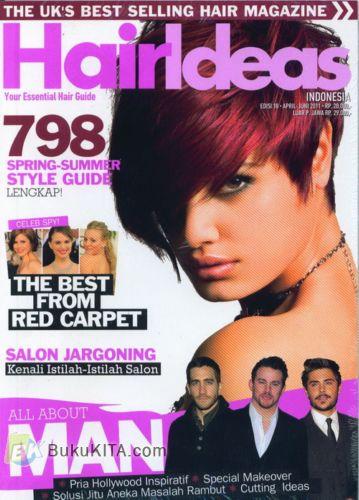 Cover Buku Hair Ideas #18 April - Juni 2011