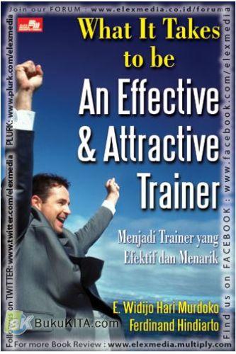 Cover Buku What It Takes to be an Attractive Trainer