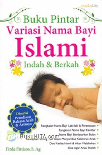 Cover Buku Buku Pintar Variasi Nama Bayi Islami
