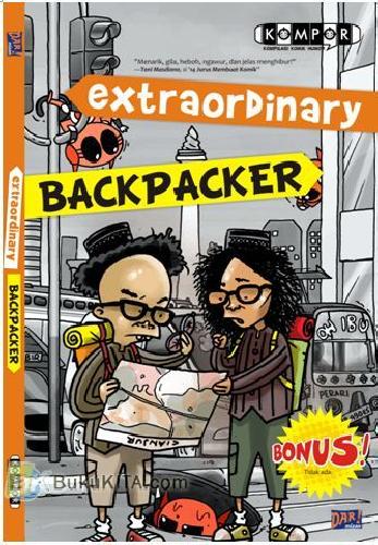 Cover Buku Extraordinary Backpacker