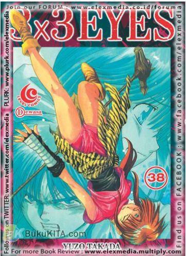 Cover Buku LC: 3x3 Eyes 38