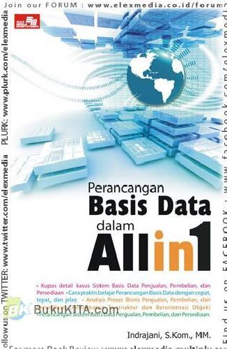 Cover Buku Perancangan Basis Data dalam All in 1