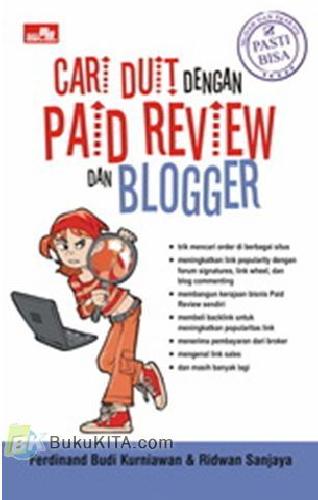Cover Buku Cari Duit dengan Paid Review dan Blogger - Pasti Bisa