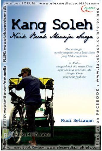 Cover Buku Kang Soleh Naik Becak Menuju Surga