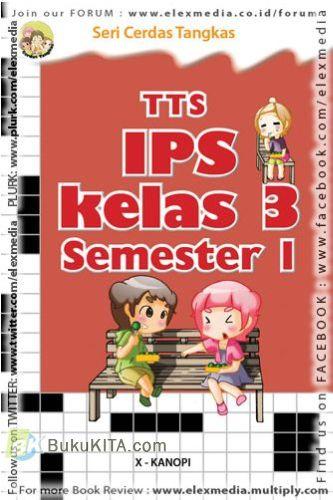 Cover Buku Seri Cerdas Tangkas IPS Kelas 3 - Semester 1