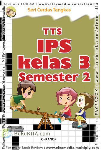 Cover Buku Seri Cerdas Tangkas IPS Kelas 3 - Semester 2