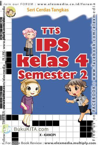 Cover Buku Seri Cerdas Tangkas IPS Kelas 4 - Semester 2