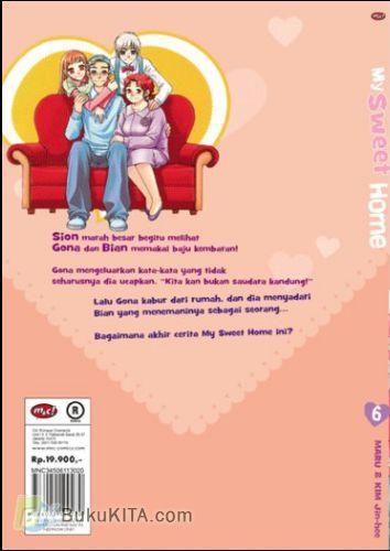 Cover Belakang Buku My Sweet Home 6