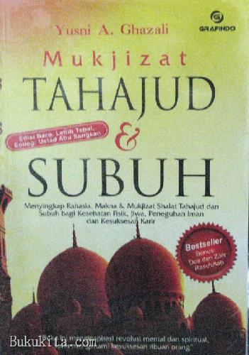 Cover Buku Mukjizat Tahajud & Subuh (Edisi Baru)
