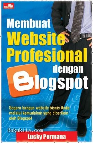 Cover Buku Membuat Website Profesional dengan Blogspot