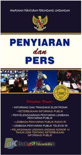 Cover Buku PENYIARAN dan PERS