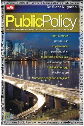 Cover Buku Public Policy (Edisi-3)