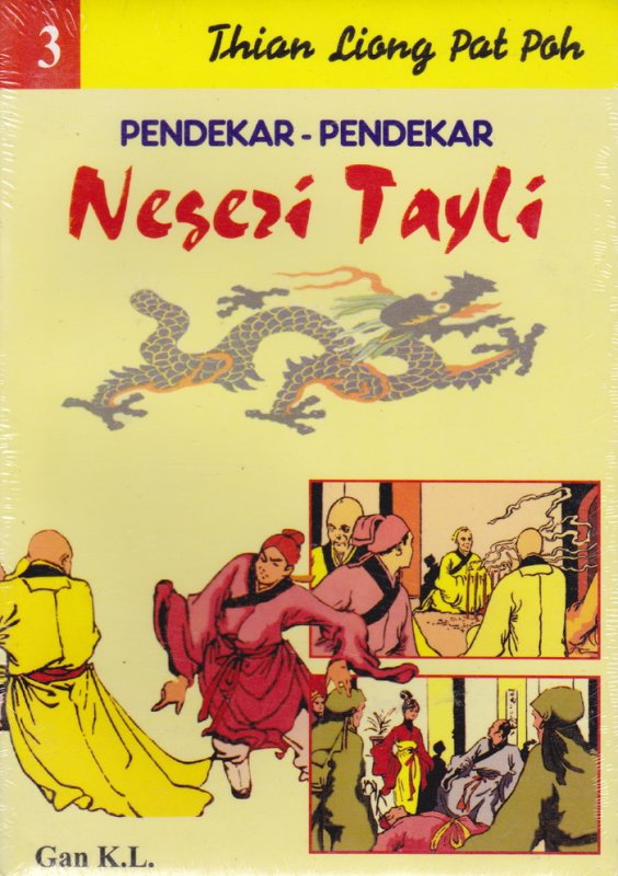 Cover Buku Pendekar-Pendekar Negeri Tayli #3