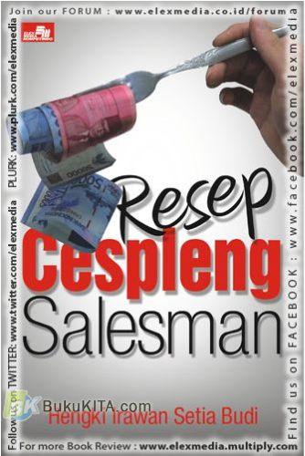 Cover Buku Resep Cespleng Salesman