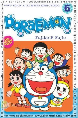 Cover Buku Doraemon 6 (Terbit ulang)