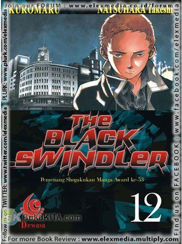 Cover Buku LC : The Black Swindler 12