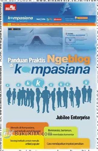 Cover Buku Panduan Praktis Ngeblog di Kompasiana
