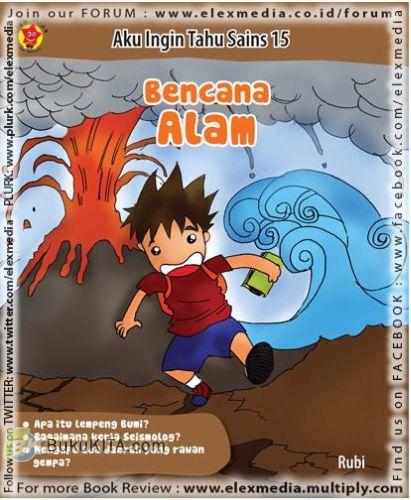 Cover Buku Aku Ingin Tahu Sains #15 - Bencana Alam