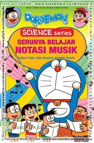 Cover Buku Doraemon Science Series : Serunya Belajar Notasi Musik