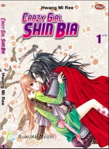 Cover Buku Crazy Girl Shin Bia 1